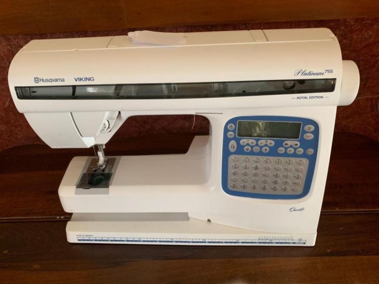 Husqvarna Viking Platinum 715 735 755 instruction user manual