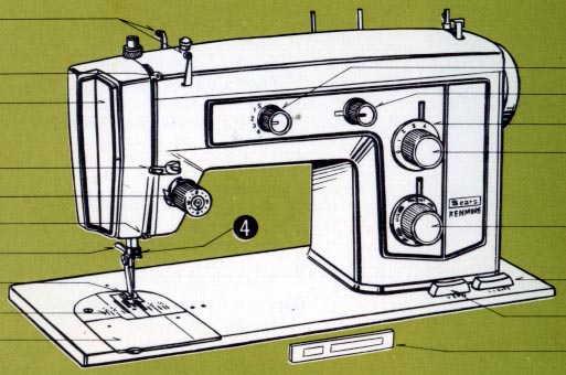 Official Kenmore sewing machine parts